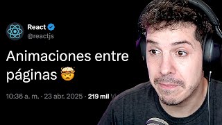Finalmente React evolucionó