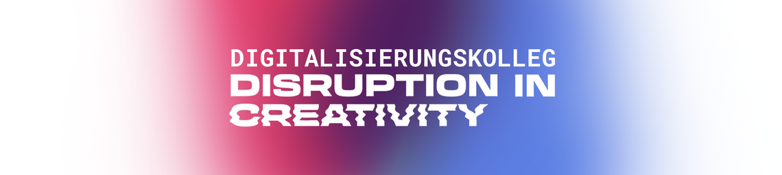 Disruption in Creativity Banner