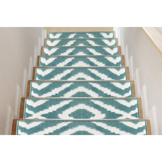 the-sofia-rugs-blue-indoor-geometric-stair-tread-rug-hwd-4567a-tl-1