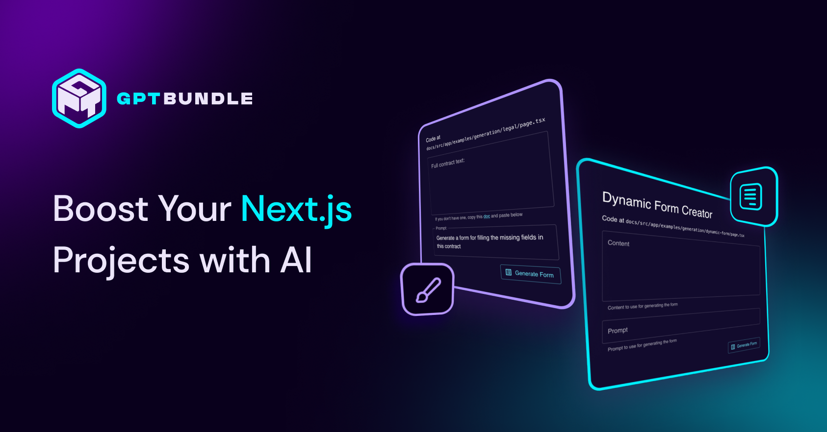 Boost your Next.js projects with AI.