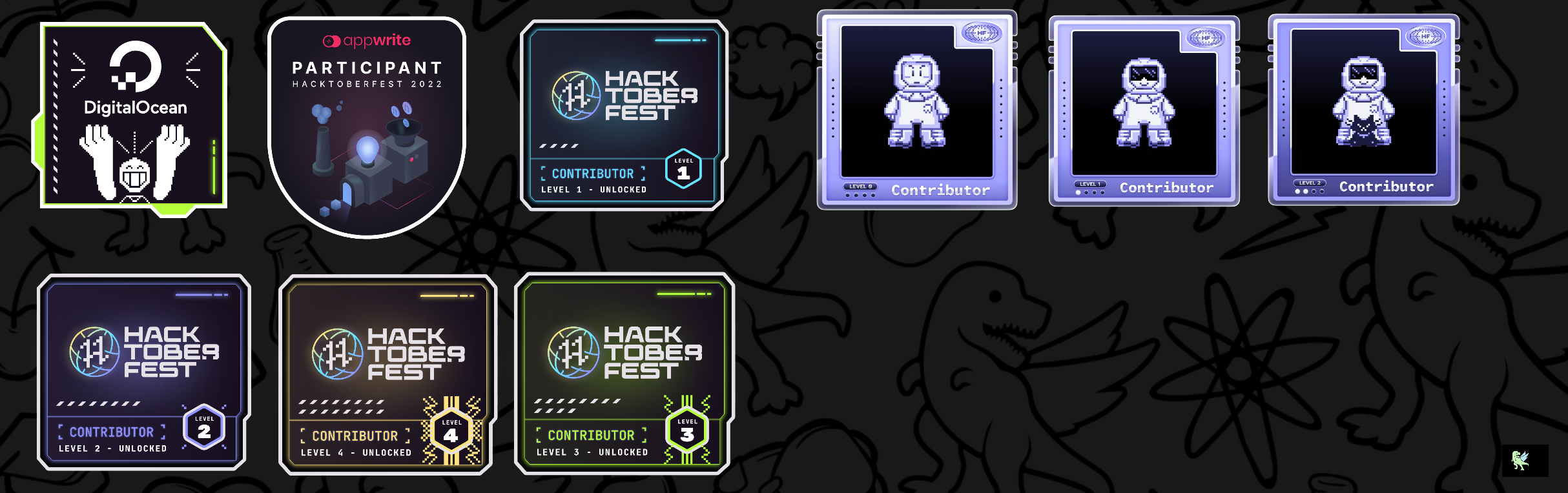 @unclebigbay's Holopin board