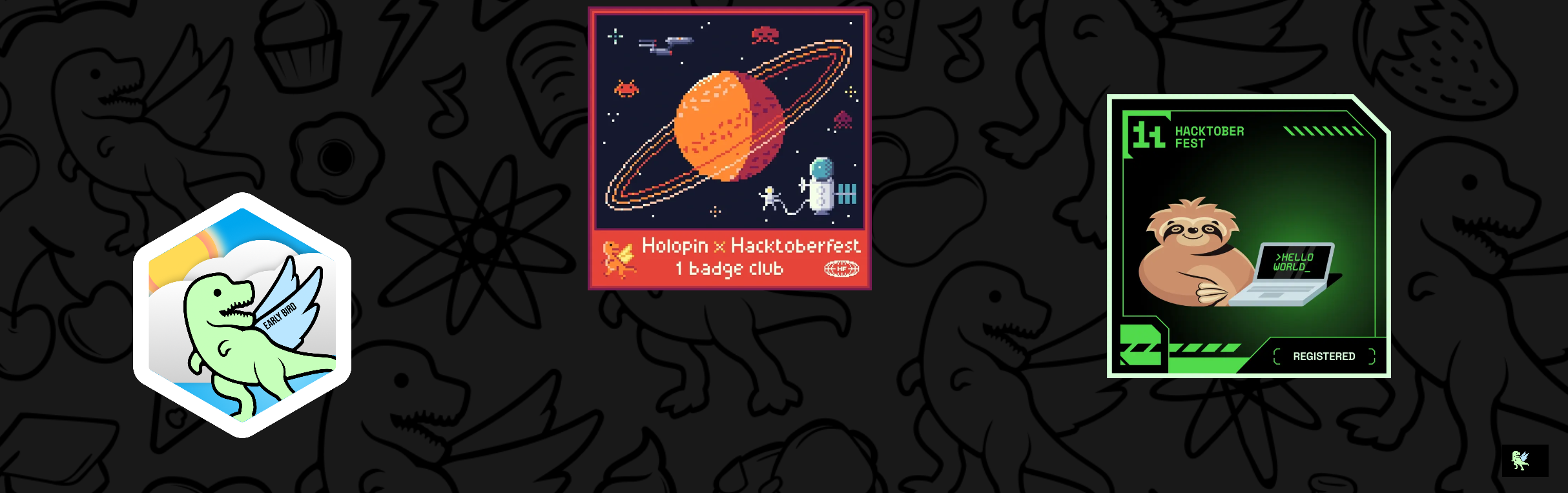 Holopin badges