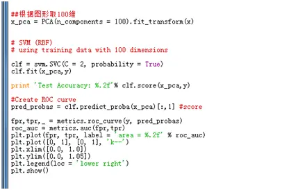 5_pca_svm--SVM代码