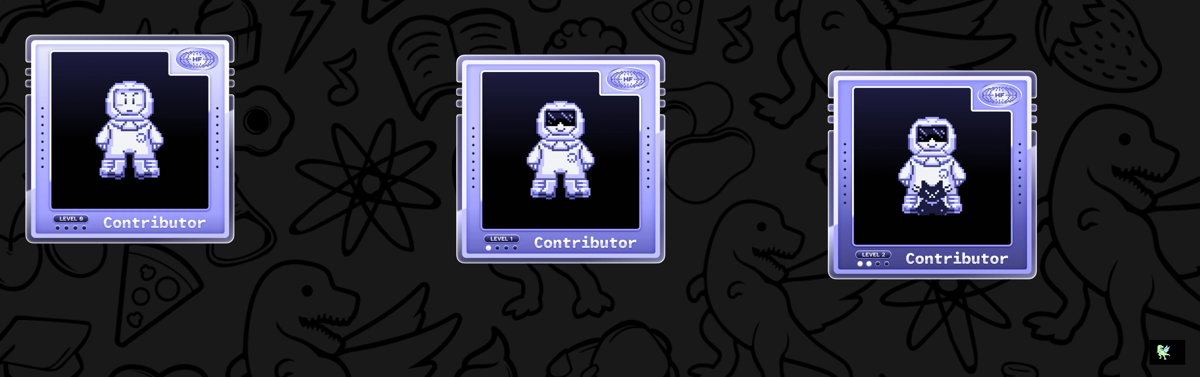 An image of @akshaykadev's Holopin badges, which is a link to view their full Holopin profile