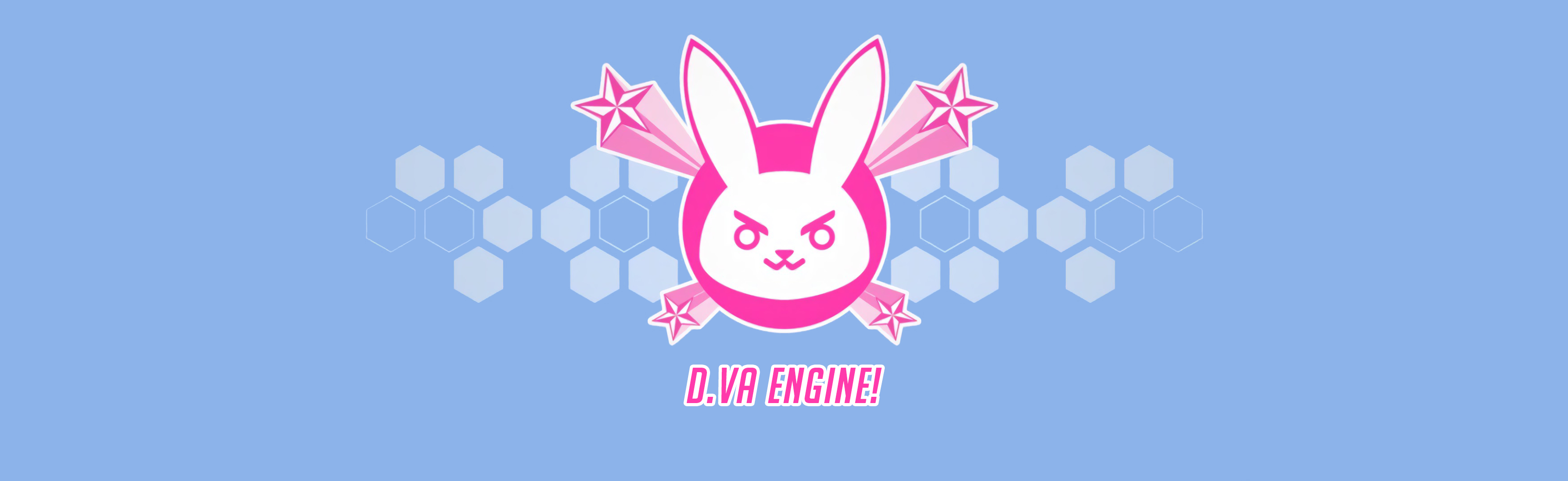 D.VA Engine Logo of Blue