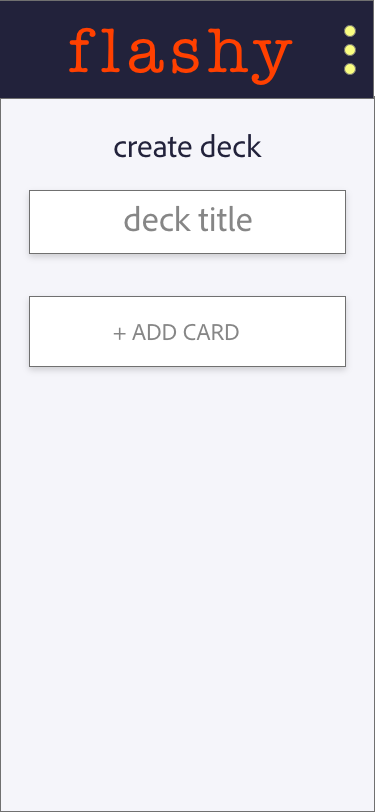 create deck