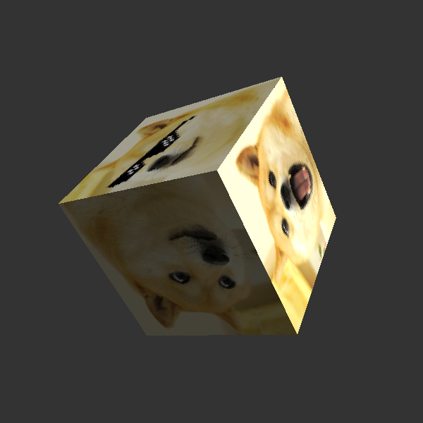 Click this link to show WebGL 3D cube