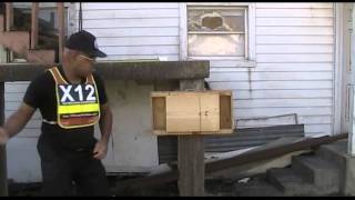 A 2 by 12 Board Breaking Demonstration 16 inches Long With A Fist