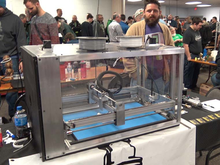 Workhorse 3D Printer at Midwest Reprap Festival