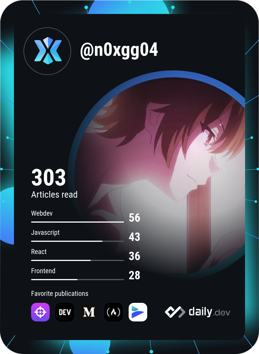 Anh's Dev Card