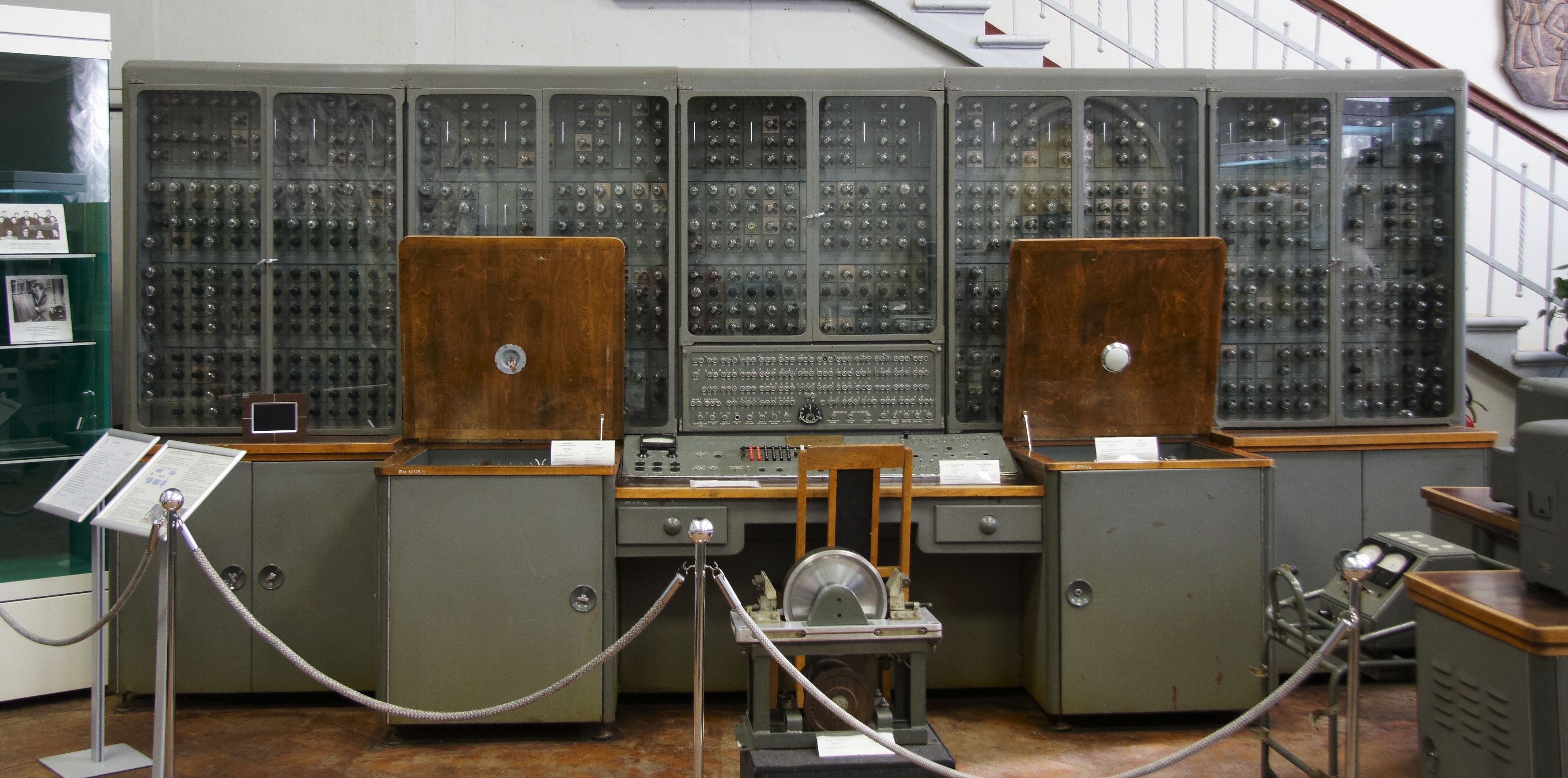 Ural computer in the museum