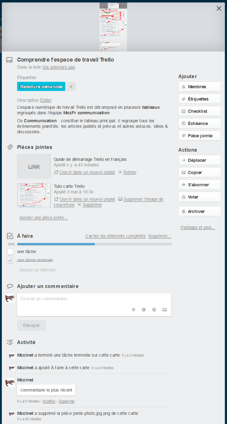 carte Trello