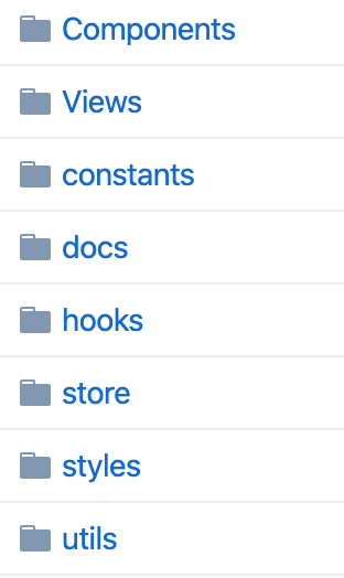 Github way of sorting files and folders