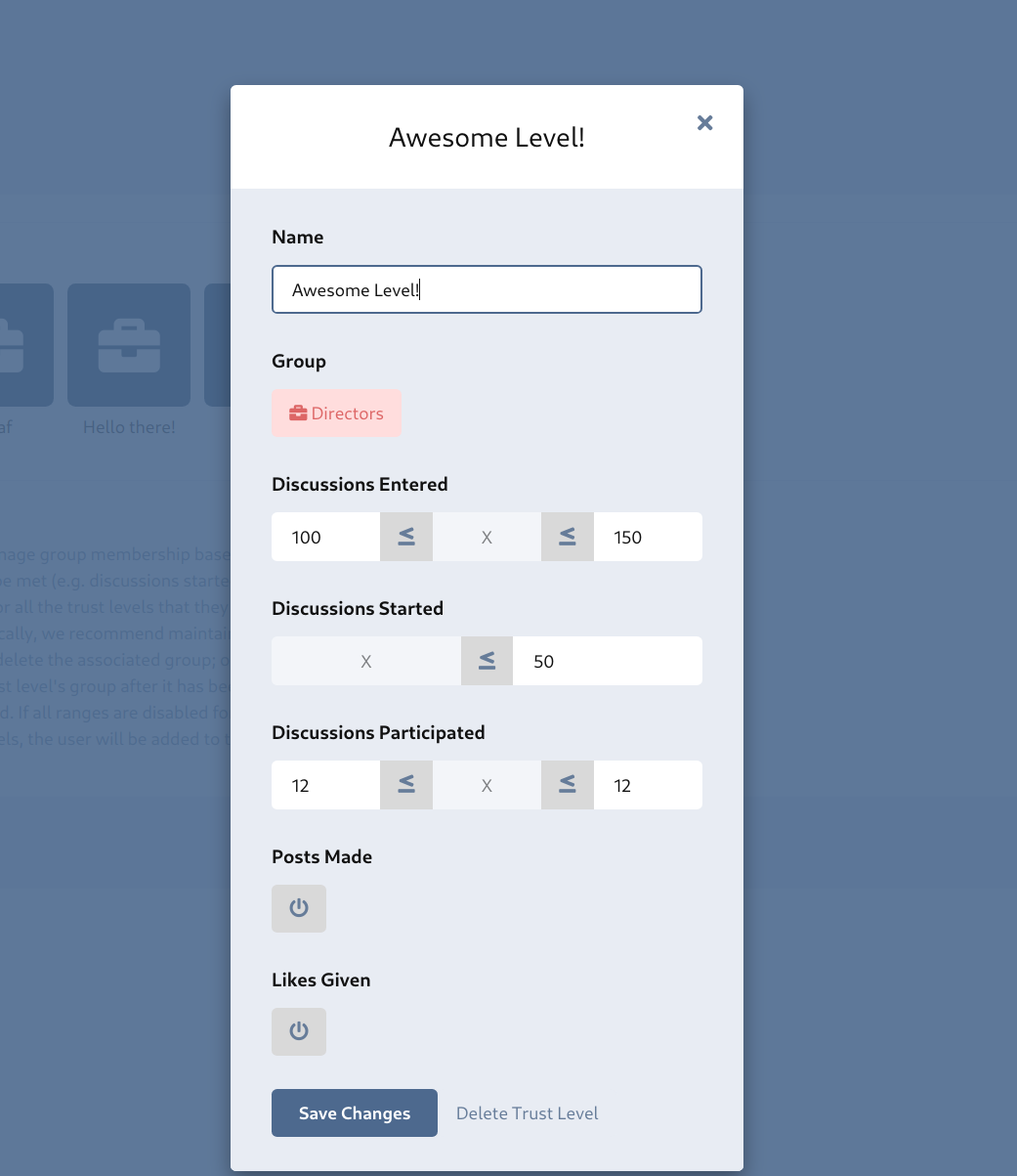 Set Metrics