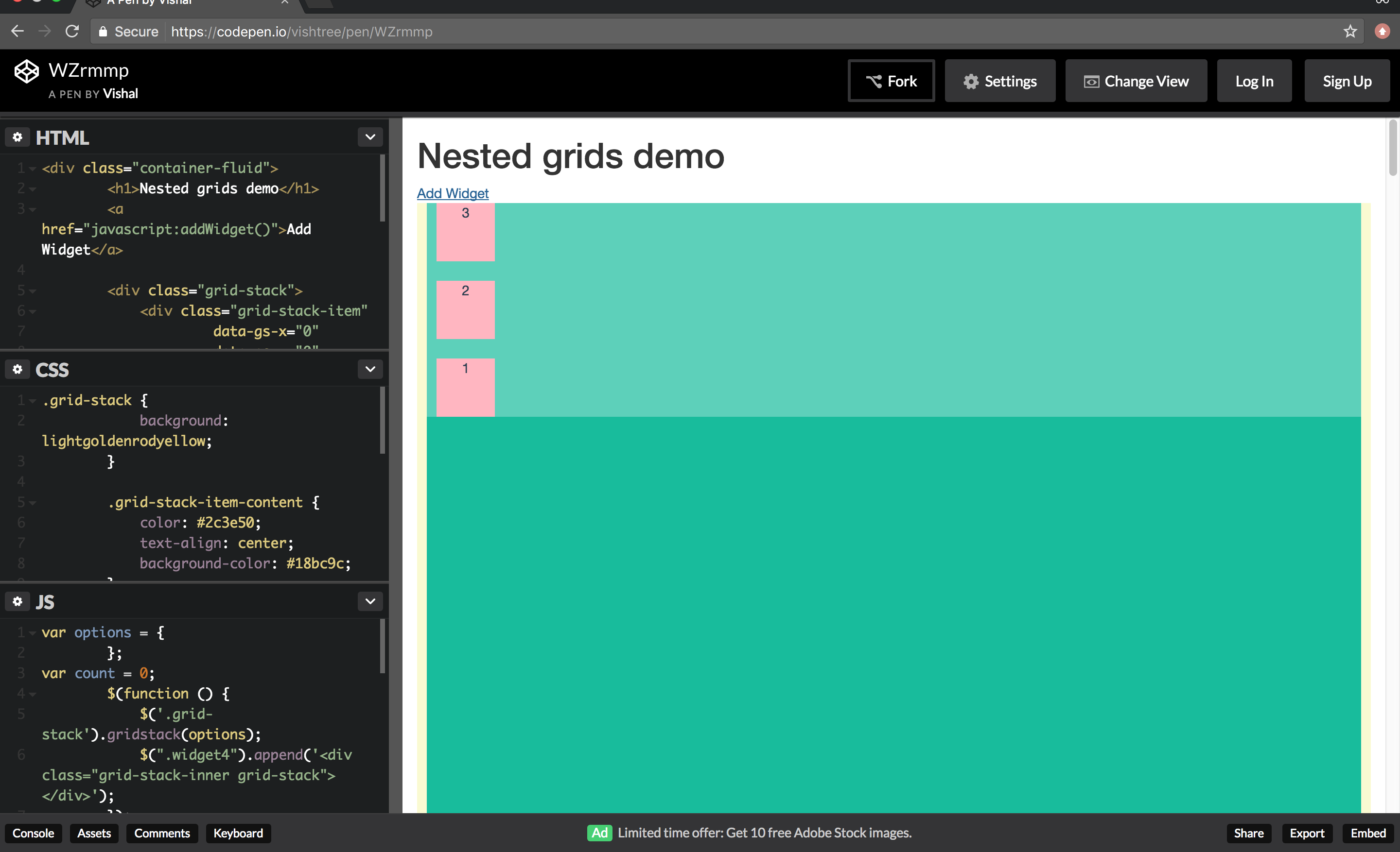 Positioning of widget on dynamically adding on small screens · Issue ...