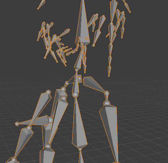 Sinon's armature close up