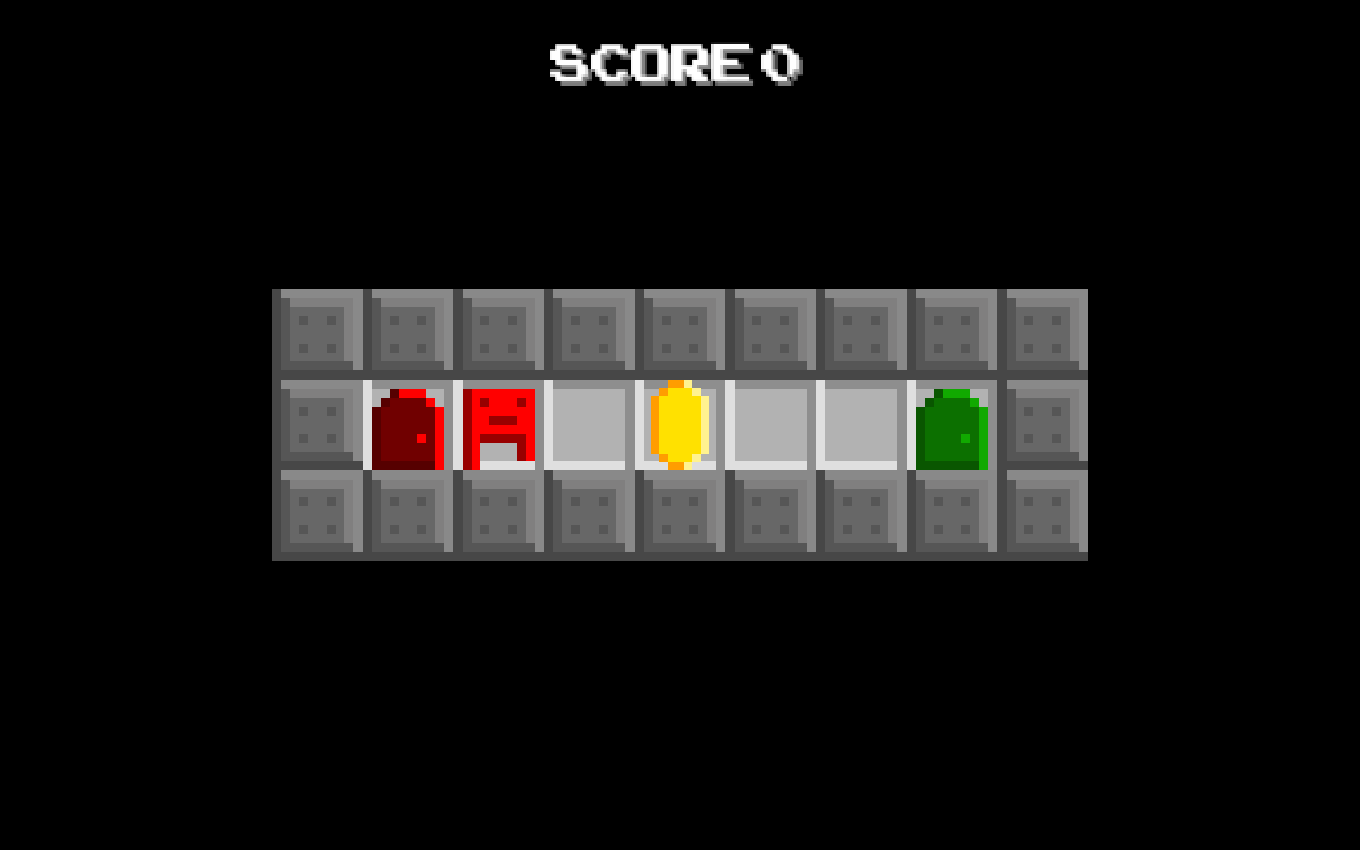 Game Screen, Level 1