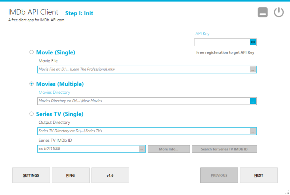 TV-API Client