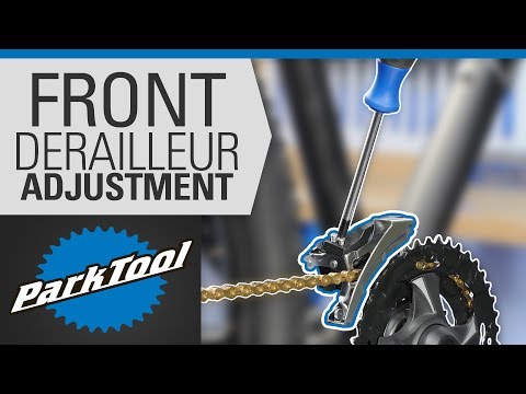 tune front derailleur