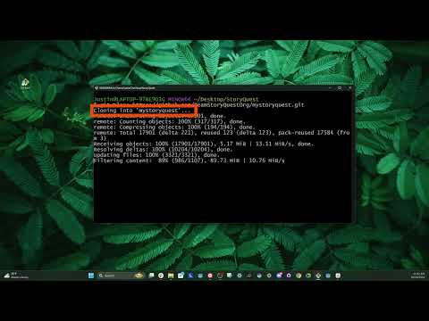 Clone the forked repository to your computer
