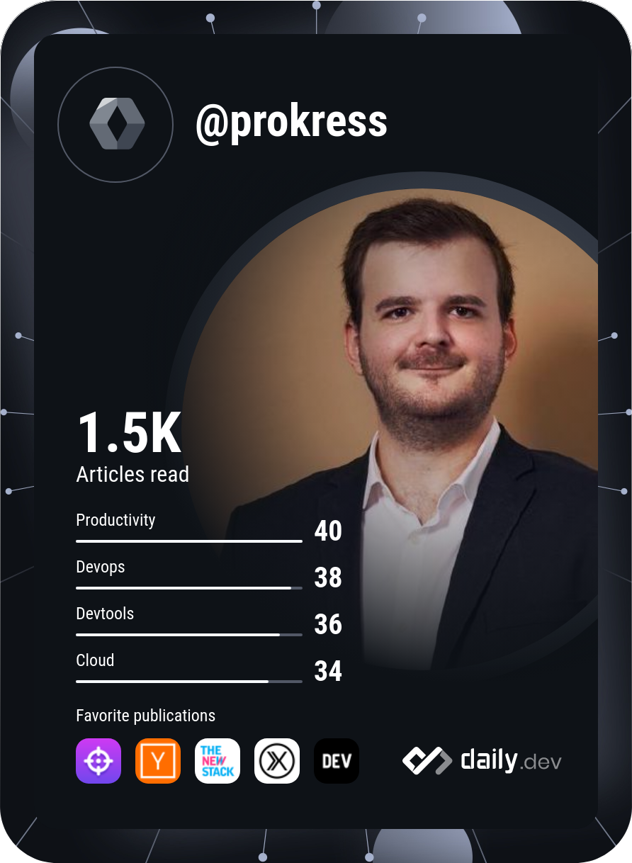 Dev Card of proKress