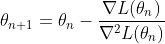 Gradient Update Equation