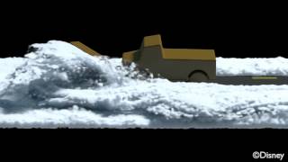 Disney's Frozen - A Material Point Method For Snow Simulation