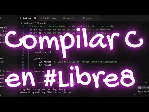 Compilar C para #libre8