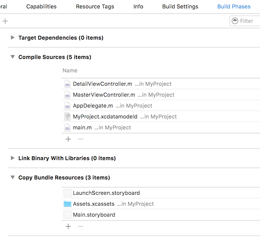 Xcode Build Phase