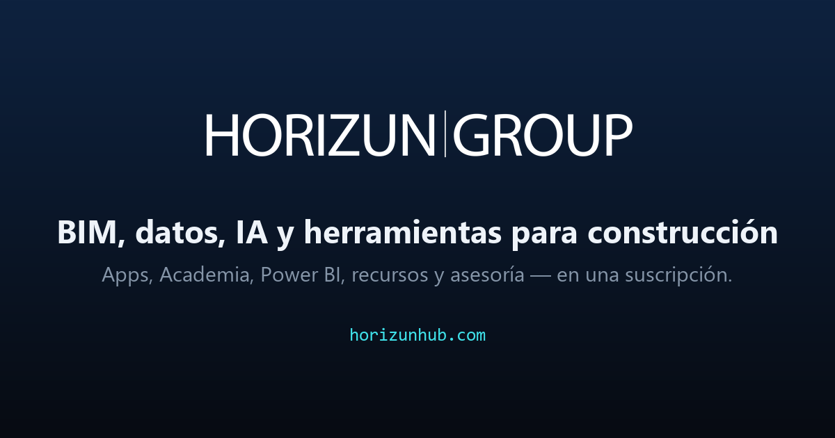 Horizun Group — BIM, data and AI for construction