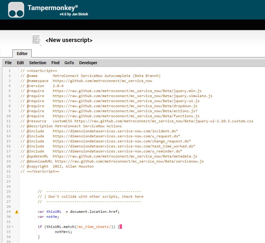 GitHub - metroconnect/mc_service_now: MetroConnect version of the ...