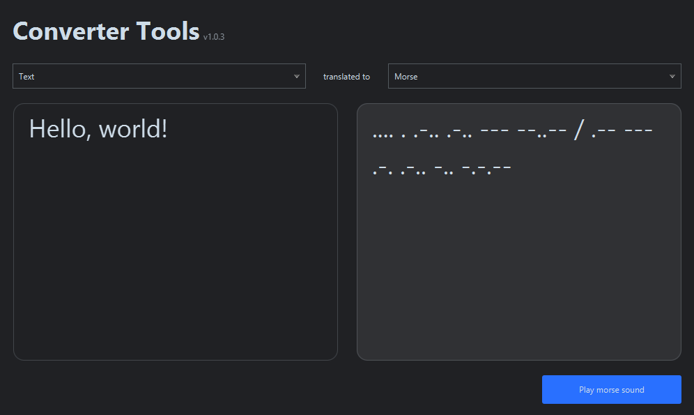 Converter Tools v1.0.3 Screenshot