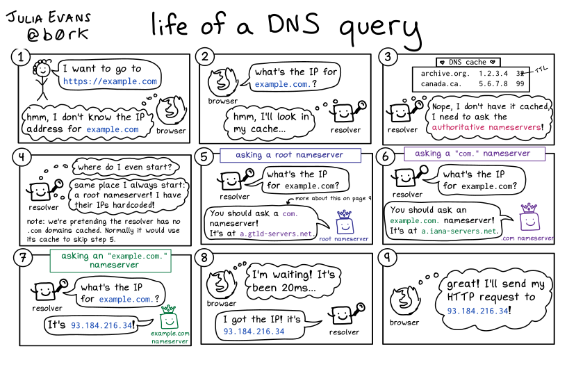 dns comic