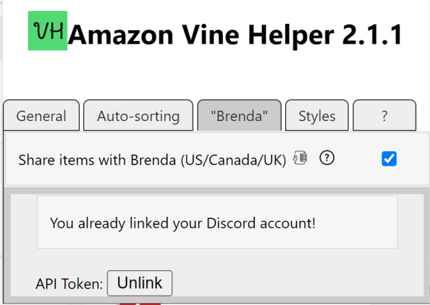 Brenda API inputted - old VH logo