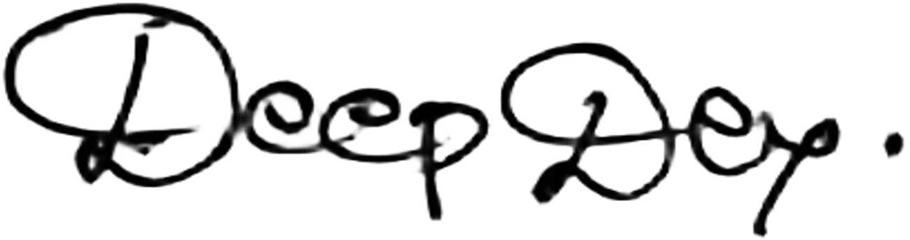 Signature of Author