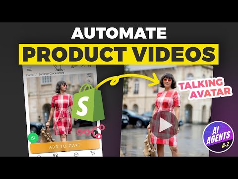 Automate product videos for Shopify fashion stores - cheaper Heygen alternative (free n8n workflow)