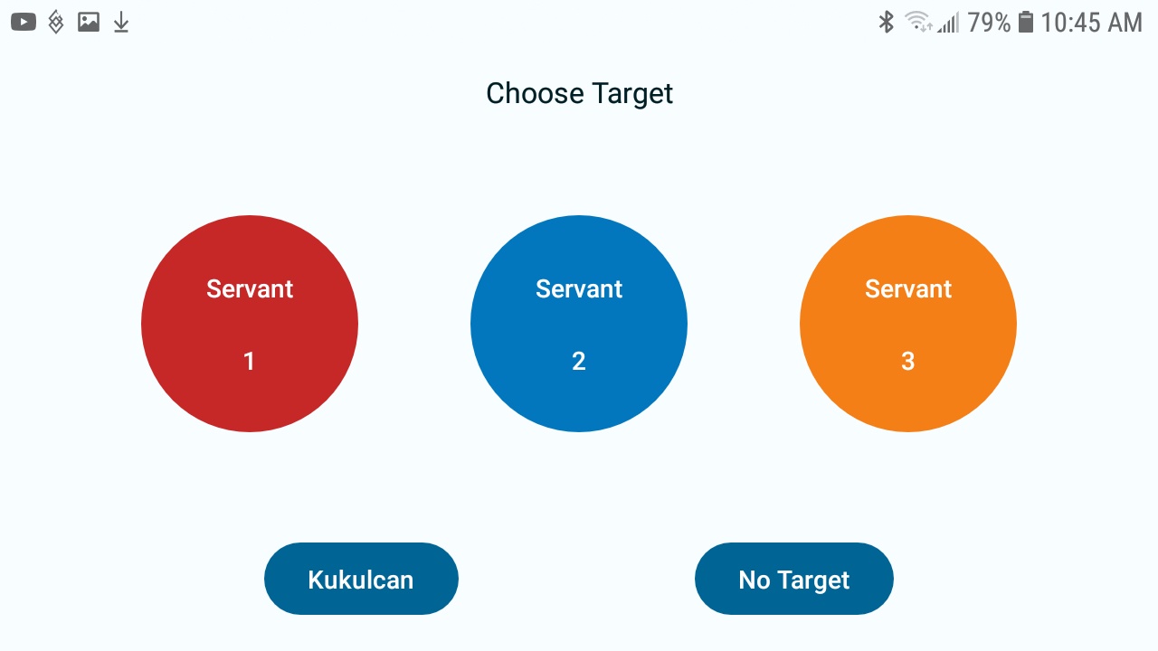 Battle Configs - FGO to FGA Command mapping | Servant skills - targetable