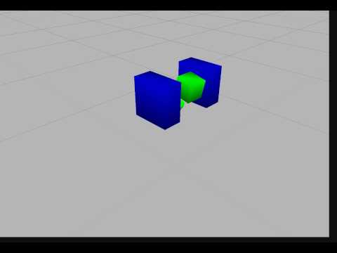 Bullet - Multiple Block Grasp - 2 Blocks - 'Infinite' Friction