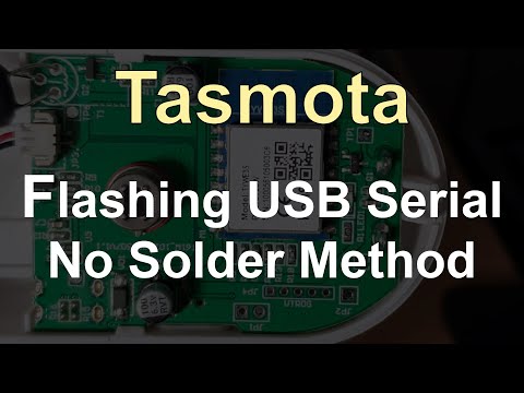 Flashing Tasmota - No Solder Method