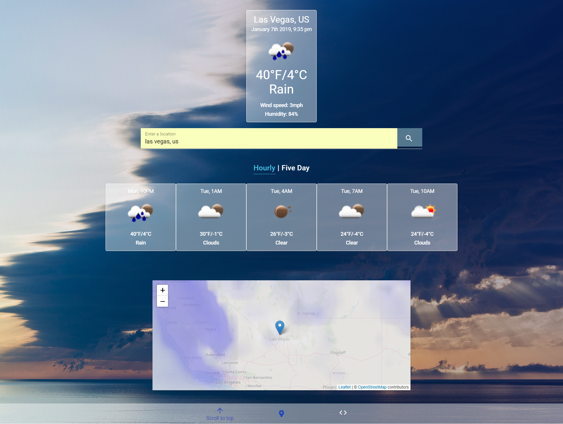 GitHub - Ajsalemo/Weather: A weather application build with React, Node ...