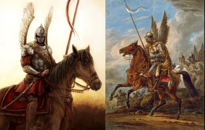 There's supposed to be an image of a Winged Hussar here, but I guess you can do a Google Search instead