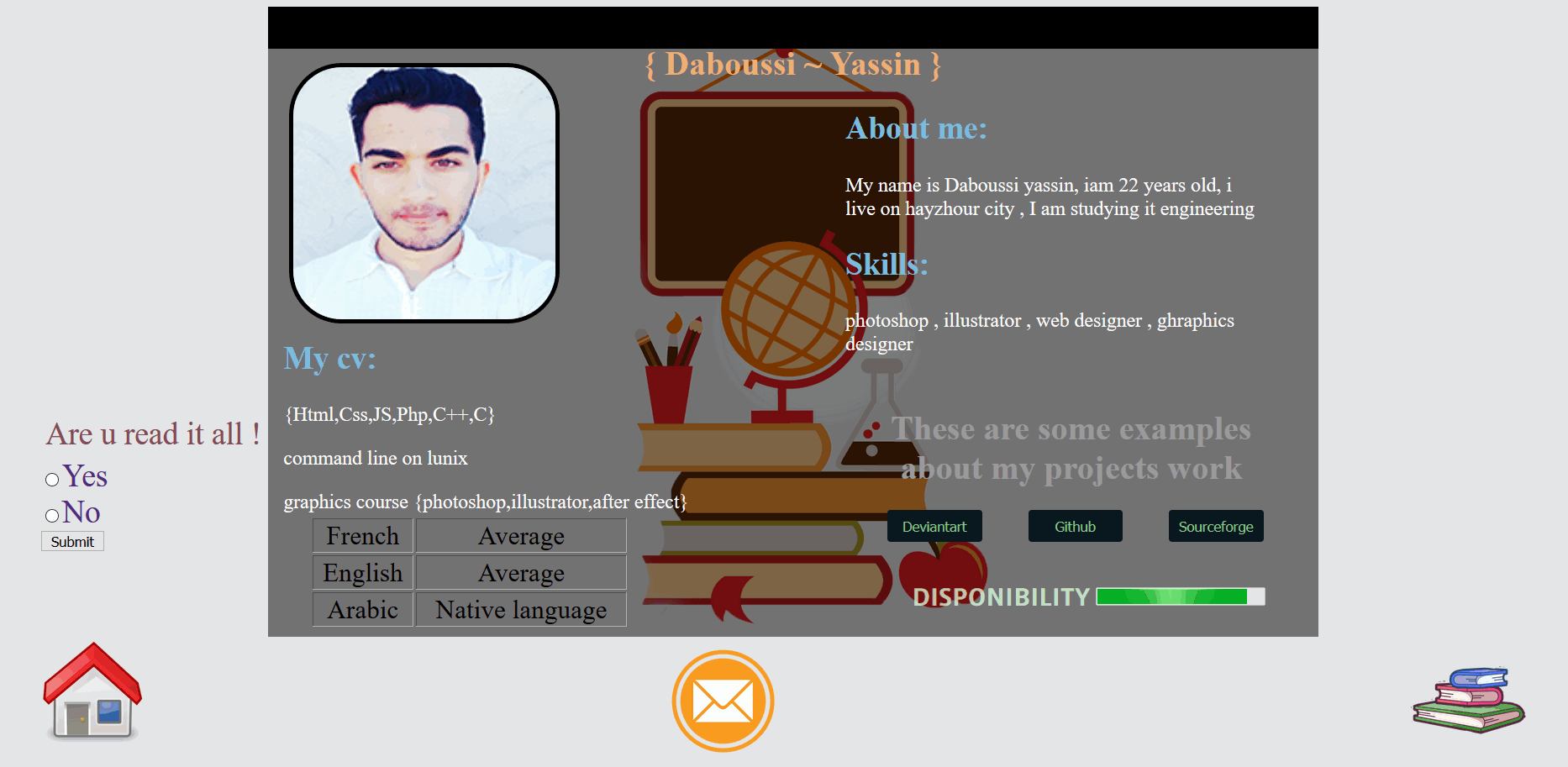 GitHub - yassindaboussi/My-First-Resume: Simple Resume 😅