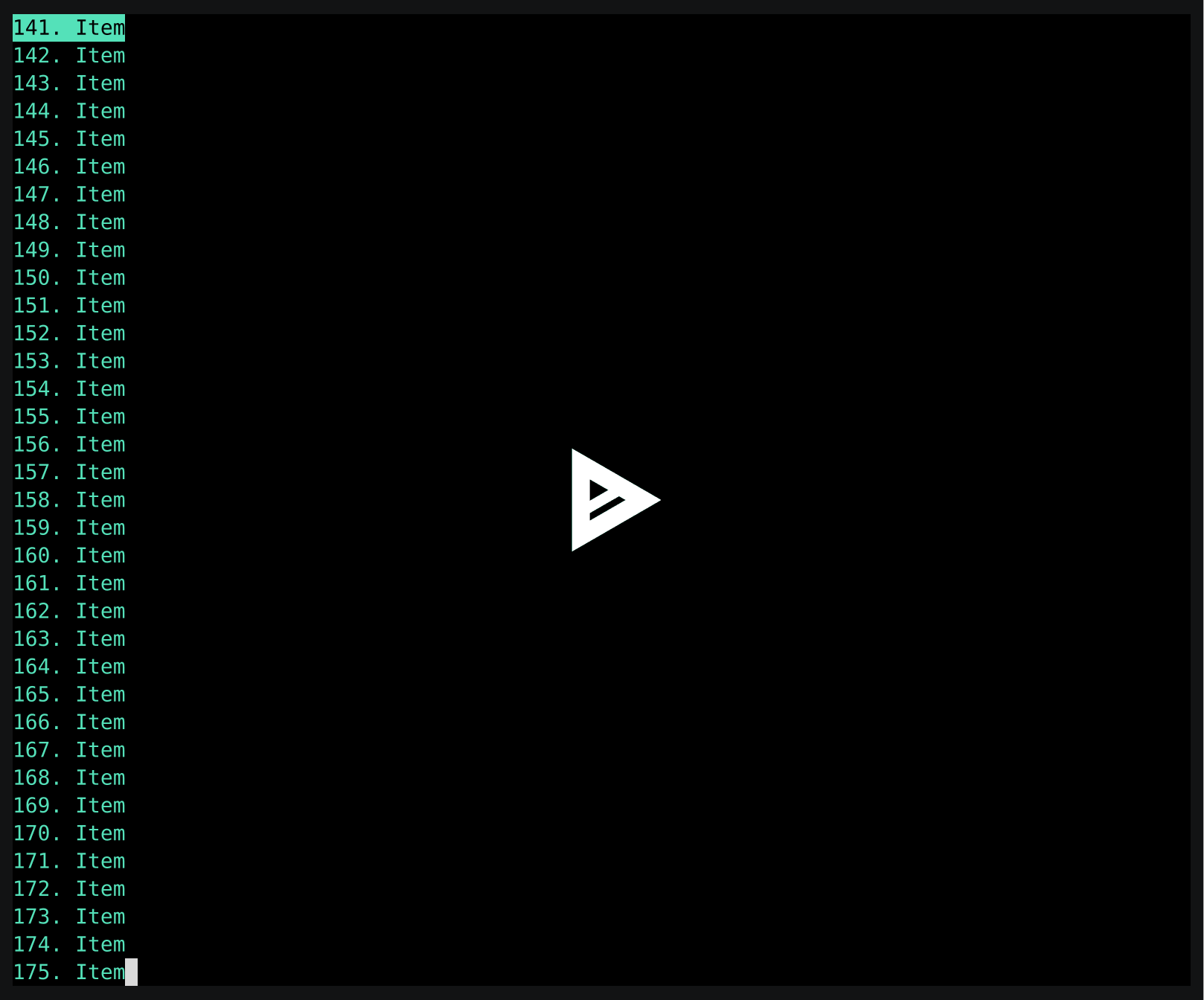 Paging In Python Curses