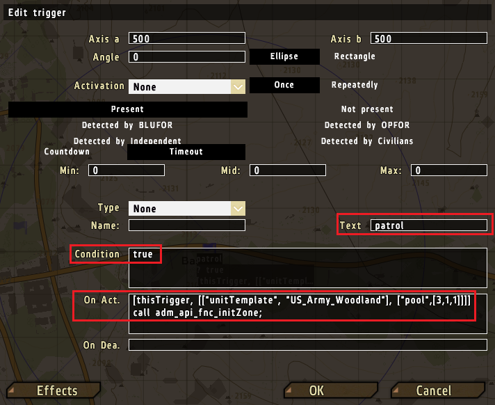 Basic patrol configuration