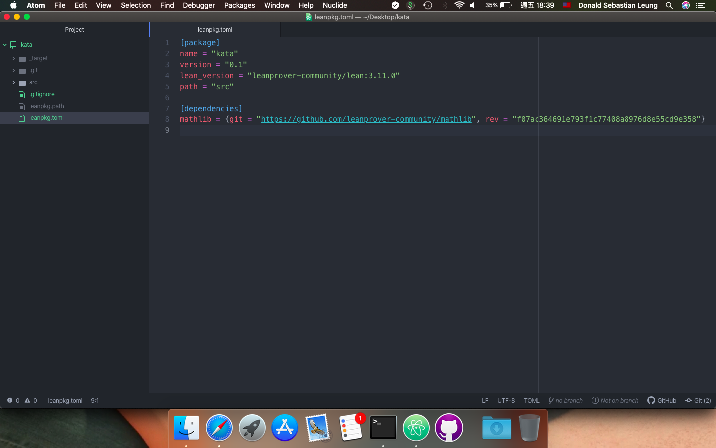 original leanpkg.toml