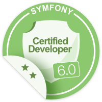 Symfony 6 Certification Badge