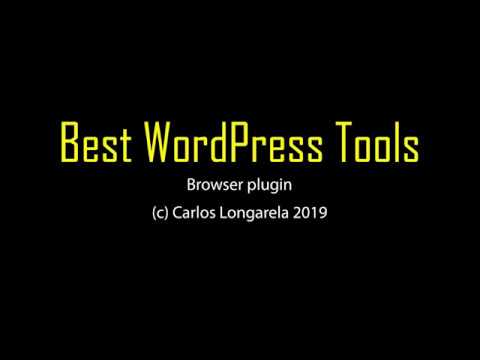 Best WordPress Tools extension