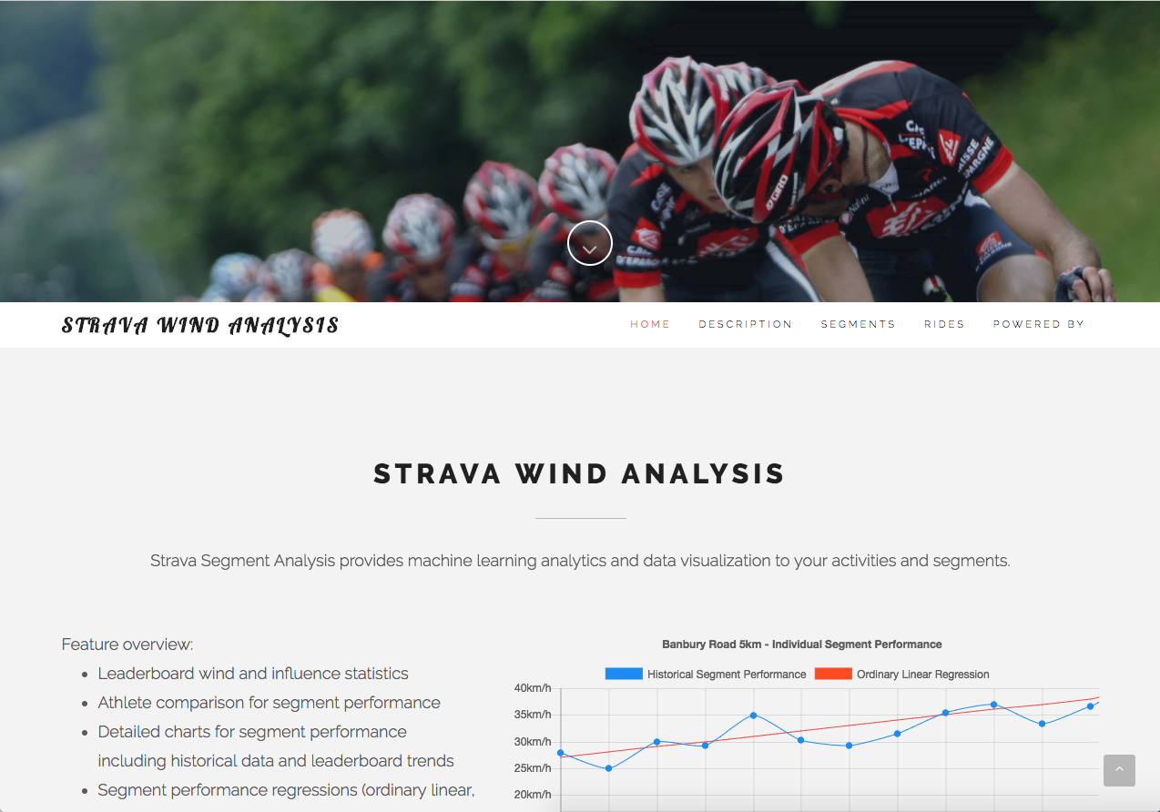 Strava Wind Analysis