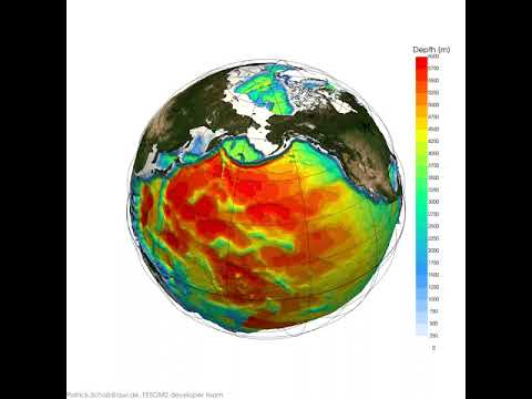 Movie core2 bathymetry