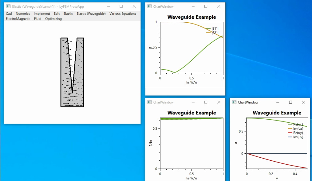 Elastic Lamb Waveguide